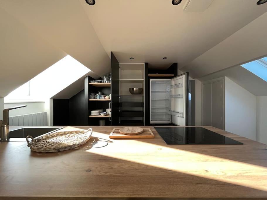 Ferienwohnung Sur Les Toits De Fontainebleau - Hypercentre Exterior foto
