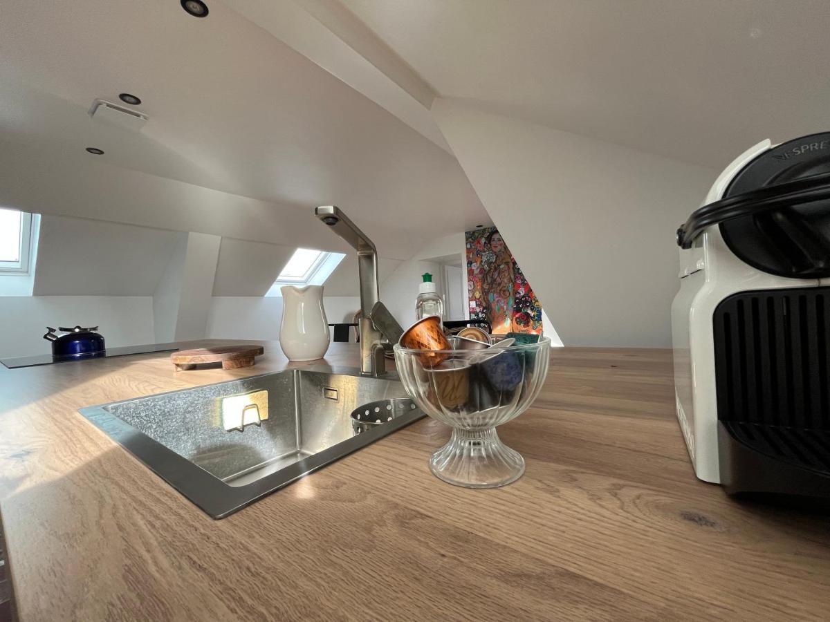 Ferienwohnung Sur Les Toits De Fontainebleau - Hypercentre Exterior foto