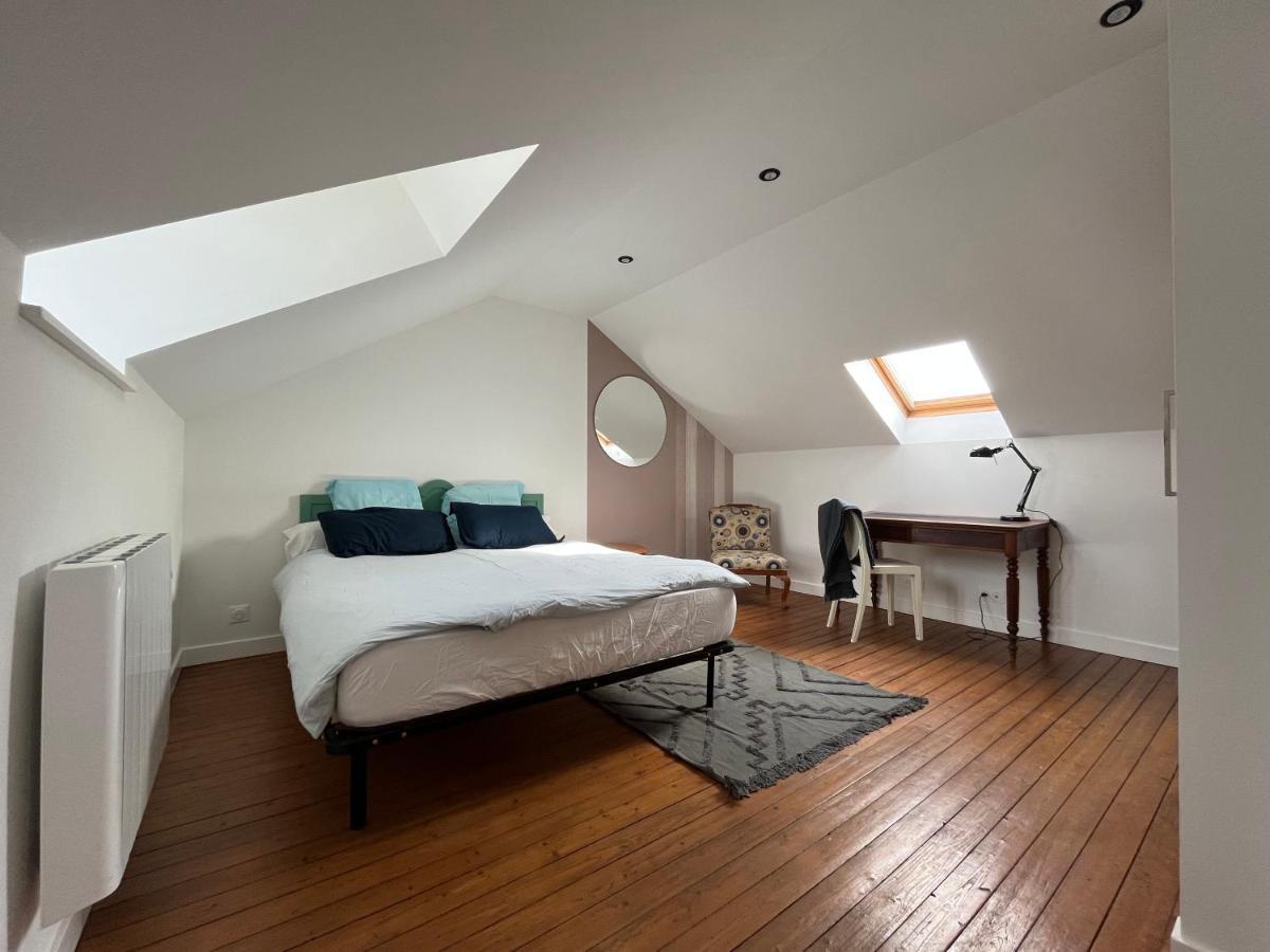 Ferienwohnung Sur Les Toits De Fontainebleau - Hypercentre Exterior foto