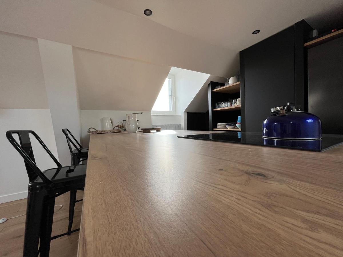 Ferienwohnung Sur Les Toits De Fontainebleau - Hypercentre Exterior foto